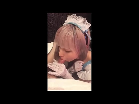❤️ Idolo giapponese [mayuka], costume da cameriera francese, parte 1, pompino e masturbazione con lozione ❤ Bella porno à noi ❌