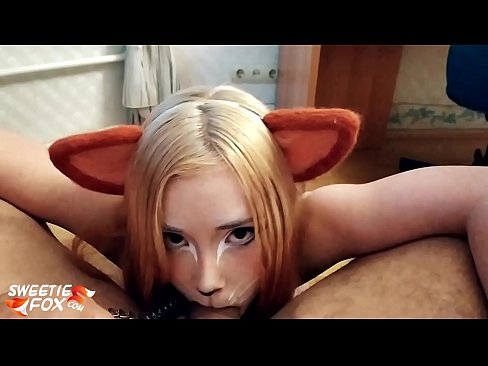 ❤️ Kitsune ingoia cazzo è cum in bocca ❤ Bella porno à noi ❌